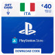 €40 Italy PlayStation Store Gift Card - Digital Code