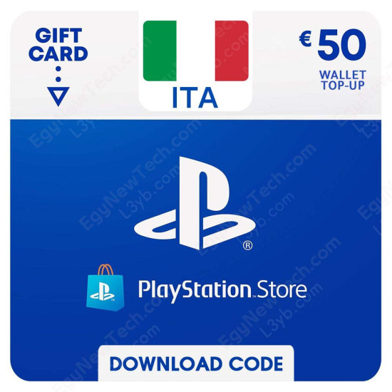 €50 Italy PlayStation Store Gift Card - Digital Code