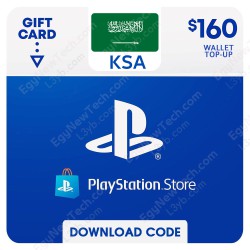 ١٦٠ دولار كارت بلاي ستيشن نيتورك - ستور سعودي - كود رقمي