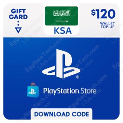 PlayStation Store Gift Card $120 KSA - Instant Digital Code