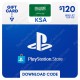 PlayStation Store Gift Card $120 KSA - Instant Digital Code front cover