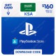 PlayStation Store Gift Card $160 KSA - Instant Digital Code front cover