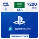 PlayStation Store Gift Card $200 KSA - Instant Digital Code front cover