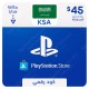 PlayStation Store Gift Card $45 KSA - Instant Digital Code front cover