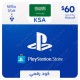 PlayStation Store Gift Card $60 KSA - Instant Digital Code front cover