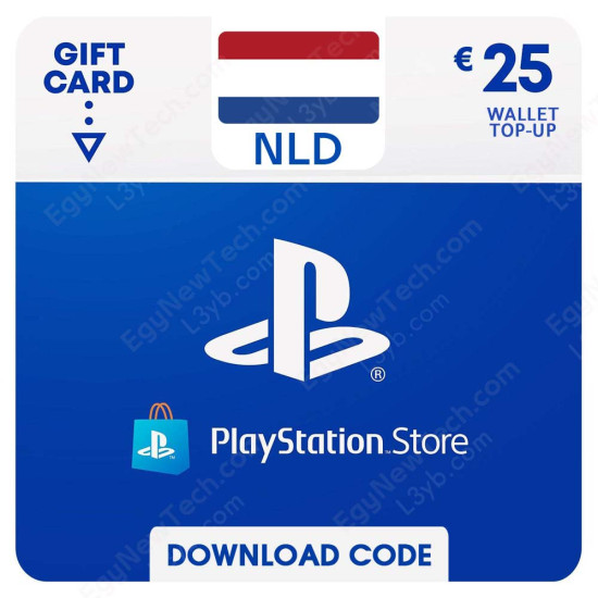 €25 Netherlands PlayStation Store Gift Card - Digital Code