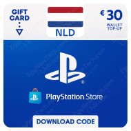 €30 Netherlands PlayStation Store Gift Card - Digital Code