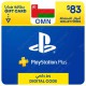 PlayStation Store Gift Card $83 Oman - Instant Digital Code front cover