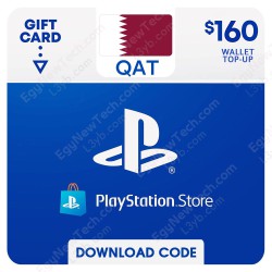 $160 QATAR PlayStation Store Gift Card - Digital Code