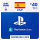 €40 Spain PlayStation Store Gift Card - Digital Code
