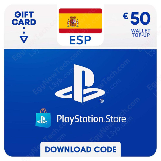 €50 Spain PlayStation Store Gift Card - Digital Code