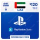 $120 UAE PlayStation Store Gift Card - Digital Code