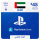 $45 UAE PlayStation Store Gift Card - Digital Code