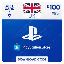100 £ UK PlayStation Store Gift Card - Digital Code 100 £ UK PlayStation Store Gift Card - Digital Code
