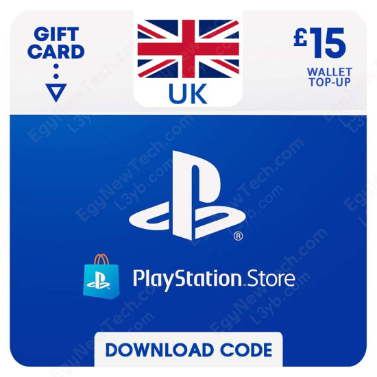 15 £ UK PlayStation Store Gift Card - Digital Code
