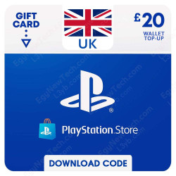 20 £ UK PlayStation Store Gift Card - Digital Code 20 £ UK PlayStation Store Gift Card - Digital Code