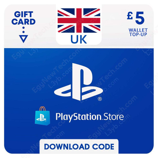 5 £ UK PlayStation Store Gift Card - Digital Code