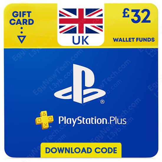 PlayStation Store Gift Card £32 UK  - Instant Digital Code front cover