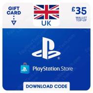 PlayStation Store Gift Card £35 UK  - Instant Digital Code