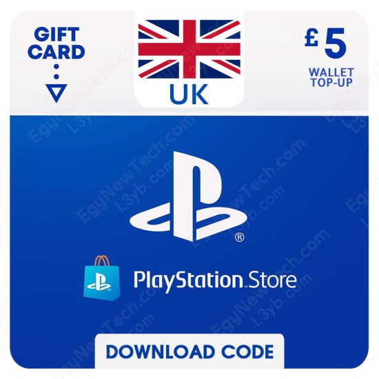 PlayStation Store Gift Card £5 UK  - Instant Digital Code front cover