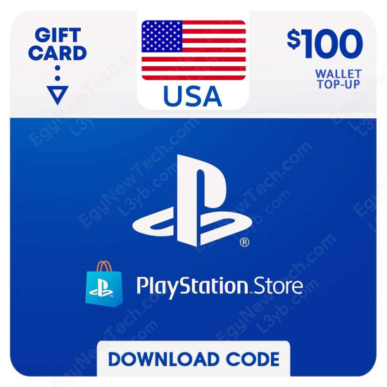 $100 USA PlayStation Store Gift Card - Digital Code