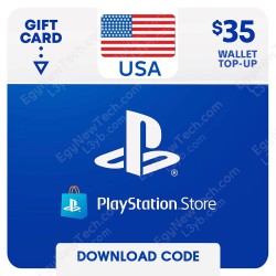 $35 USA PlayStation Store Gift Card - Digital Code
