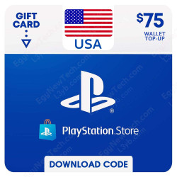 $75 USA PlayStation Store Gift Card - Digital Code $75 USA PlayStation Store Gift Card - Digital Code