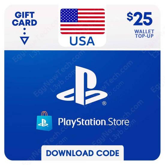 PlayStation Store Gift Card $25 US - Instant Digital Code front cover