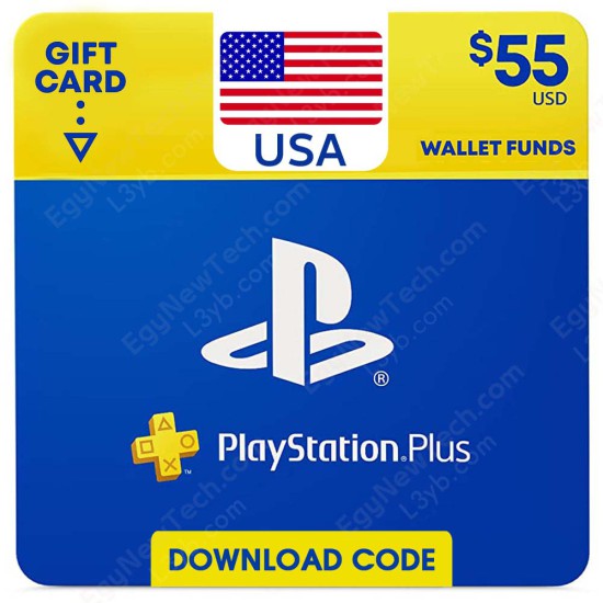 PlayStation Store Gift Card $55 US - Instant Digital Code front cover
