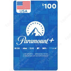 $100 Paramount Plus CBSi - Gift Card - Digital Code $100 Paramount Plus CBSi - Gift Card - Digital Code