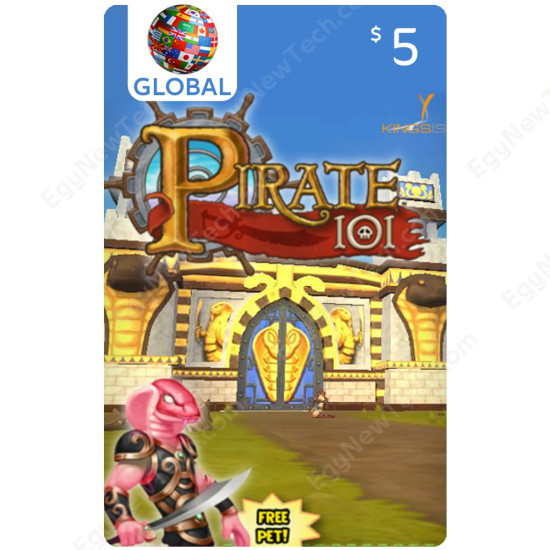 $10 Pirate101 - Gift Card - Digital Code