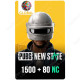 PUBG New State 1500 + 80 NC - Global - Digital Code