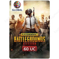 Pubg Mobile 60 UC Global - Instant Digital code