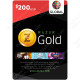 $200 Global Razer Gold - PC - Digital code