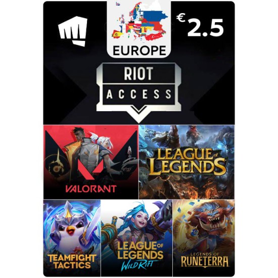 €2.5 Riot Access - Digital Code