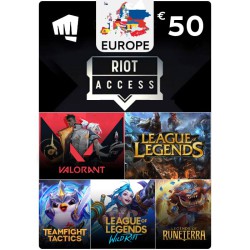 Riot Access €50 Europe - Instant Digital Code