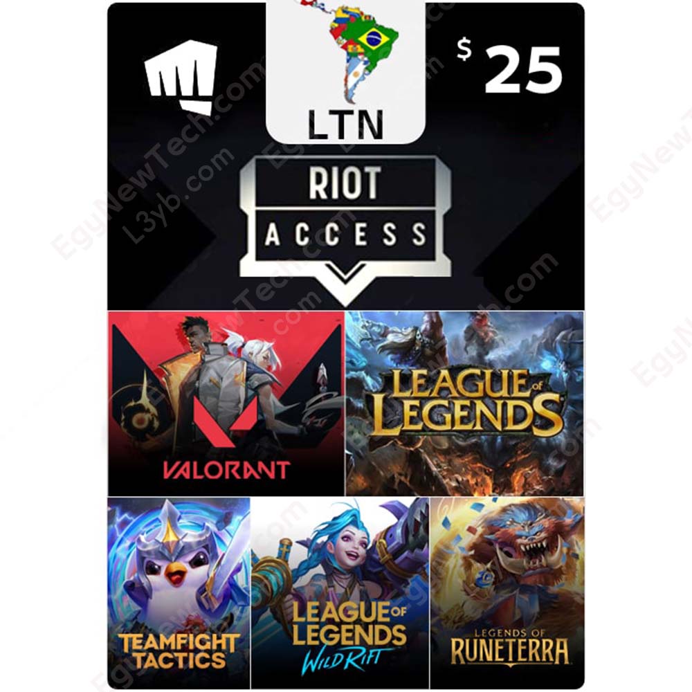 League of Legends Riot Points $25 Gift Card ? 3500 Riot Points