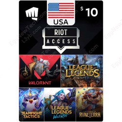 Riot Access $10 USA - Instant Digital Code