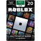 SAR 20 KSA Roblox Gift Card - Digital Code