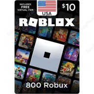Roblox $10 USA - 800 Robux - Instant Digital Code