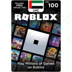 AED 100 UAE Roblox Gift Card - Digital Code