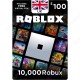١٠٠ جنية استرليني كارت روبلوكس - 10000 روبوكس - ستور بريطاني - كود رقمي