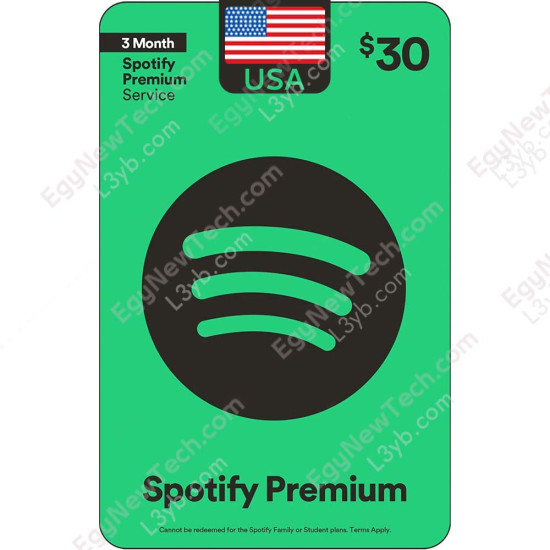 $30 Spotify Gift Card