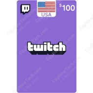 $100 USA Twitch - Digital Code