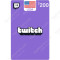 $200 USA Twitch - Digital Code $200 USA Twitch - Digital Code
