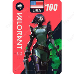 $100 USA VALORANT Gift Card - PC - Digital Code $100 USA VALORANT Gift Card - PC - Digital Code