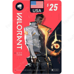 $25 USA VALORANT Gift Card - PC - Digital Code $25 USA VALORANT Gift Card - PC - Digital Code