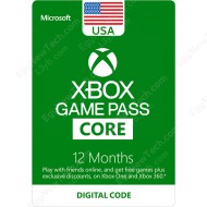 12 Months USA Xbox Game Pass Essential Membership - Digital Code