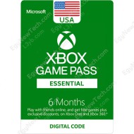 6 Months USA Xbox Game Pass Essential Membership - Digital Code