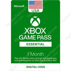 1 Month USA Xbox Game Pass Essential Membership - Digital Code